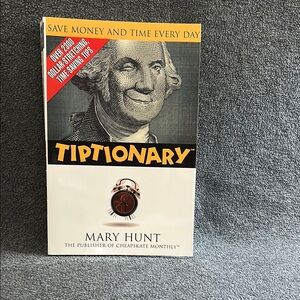 Tiptionary by Mary Hunt - White and Black Cover